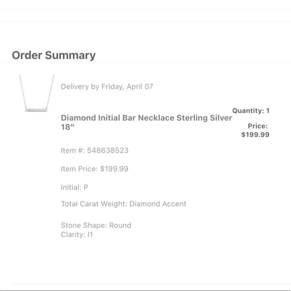 Kay Jewelers necklace - Picture 4 of 4